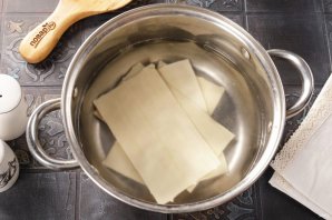 Лазанья, приготовленная в аэрогриле