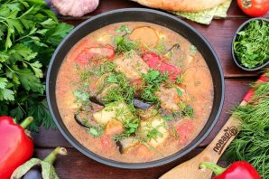 Шулюм в казане Шулюм в казане