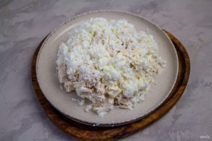 Салат "Снежная горка" Салат "Снежная горка"