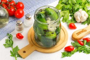 Маринованные огурцы за сутки Маринованные огурцы за сутки