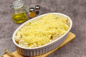 Минтай с картошкой в майонезе Минтай с картошкой в майонезе