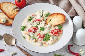 Мидии в соусе "Горгонзола" Мидии в соусе "Горгонзола"