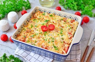 Запеканка из фарша индейки Запеканка из фарша индейки