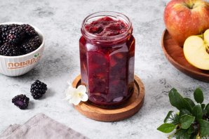 Варенье из ежевики и яблок Варенье из ежевики и яблок