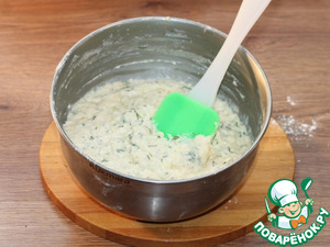 Сырные булочки с добавлением кабачка