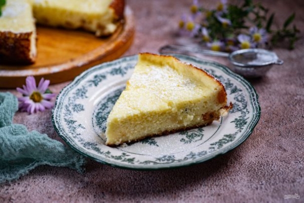 Творожная запеканка на сковороде Творожная запеканка на сковороде