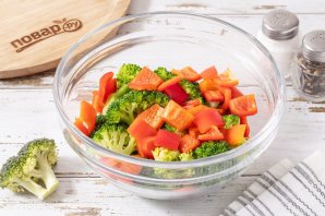 Брокколи с творожным сыром Брокколи с творожным сыром