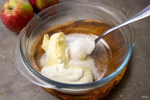 Яблочный пирог "Пломбир" Яблочный пирог "Пломбир"