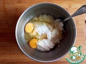 Кабачково-луковые лепёшки на сковороде Кабачково-луковые лепёшки на сковороде