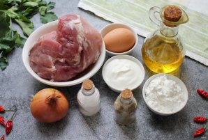 Мясо по-албански из свинины Мясо по-албански из свинины