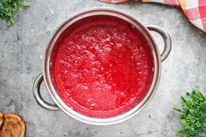 Джем из красной смородины с пектином