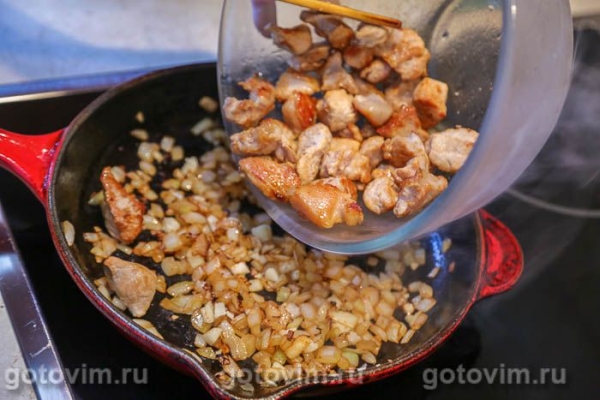 Пепероната из свинины с перцем чили Пепероната из свинины с перцем чили