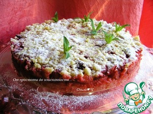 Сочный клубничный пирог