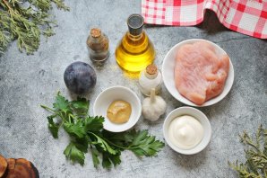 Индейка со сливами в духовке Индейка со сливами в духовке