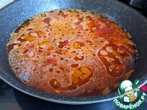 Айнтопф из поленты с копчёными колбасками