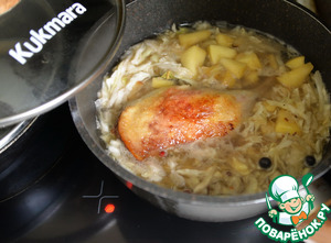 Айнтопф с уткой и маринованной капустой Айнтопф с уткой и маринованной капустой
