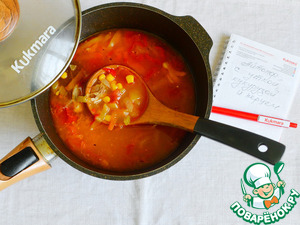 Айнтопф с уткой, перцем и кукурузой Айнтопф с уткой, перцем и кукурузой