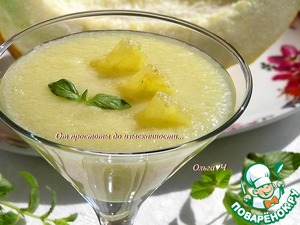 Ананасово-дынный смузи