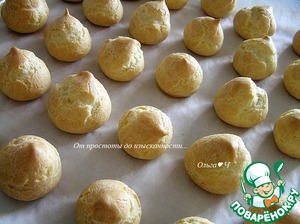 Апельсиновые профитроли Апельсиновые профитроли