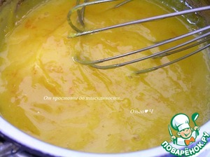 Апельсиновые профитроли Апельсиновые профитроли