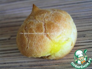 Апельсиновые профитроли Апельсиновые профитроли