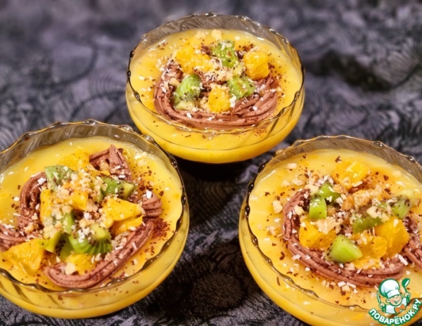 Апельсиновый десерт Апельсиновый десерт