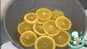 Апельсиновый рулет с апельсиновым кремом