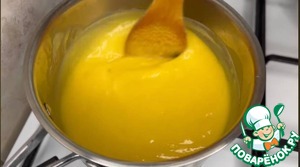 Апельсиновый рулет с апельсиновым кремом