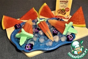 Арбузное мороженое с ореховым напитком ПП Арбузное мороженое с ореховым напитком ПП