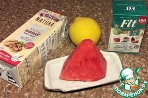 Арбузное мороженое с ореховым напитком ПП Арбузное мороженое с ореховым напитком ПП