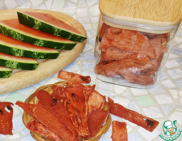 Арбузные чипсы Арбузные чипсы
