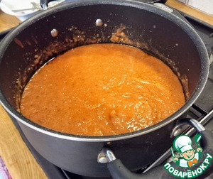 Арбузный гаспачо с миндальным маслом