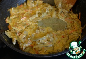 Азу из индейки в сметанном соусе Азу из индейки в сметанном соусе