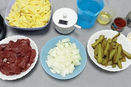 Азу по-татарски - вкусный рецепт готовки в мультиварке