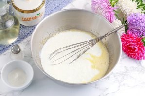 Оладьи на кефире без соды Оладьи на кефире без соды