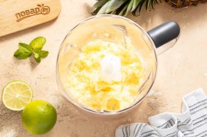 Варенье из ананаса с лаймом и мятой Варенье из ананаса с лаймом и мятой