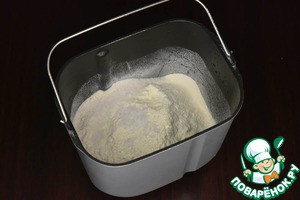 Хлеб с рисовой полентой