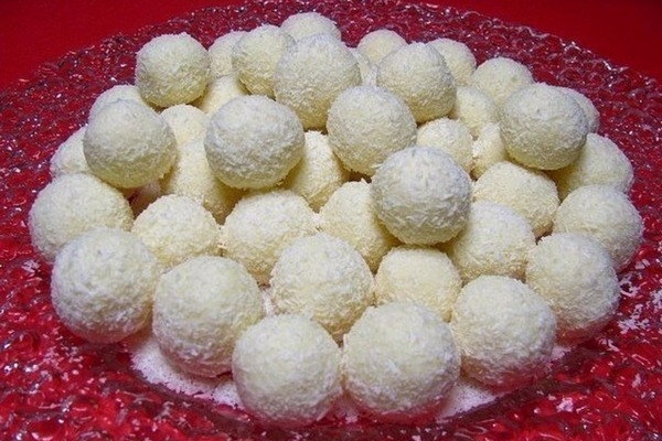 Творожные «Рафаэлло» на протеине