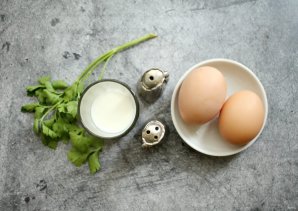 Омлет без масла на сковороде Омлет без масла на сковороде