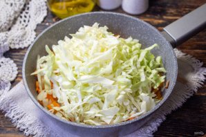 Капустный пирог на майонезе Капустный пирог на майонезе