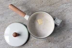 Молочный суп с гречкой