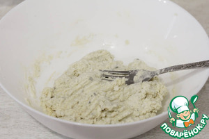 Сырники с голубым сыром