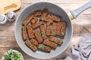 Чесночные гренки