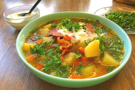 Картофельный суп Картофельный суп