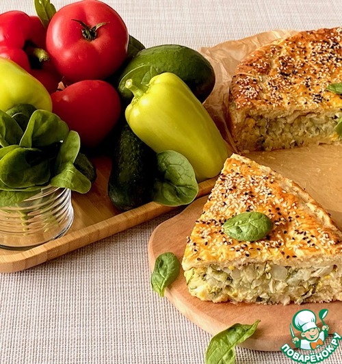 Пирог с капустой на дрожжевом тесте Пирог с капустой на дрожжевом тесте