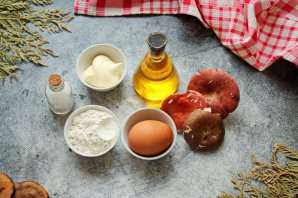 Сыроежки в кляре Сыроежки в кляре