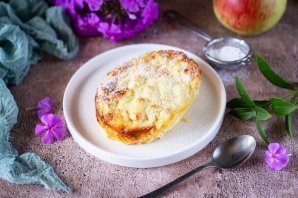 Суфле из яблок и творога Суфле из яблок и творога