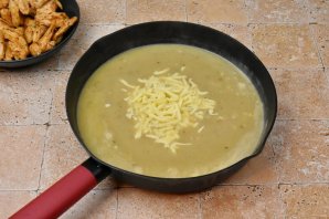 Птитим с курицей и брокколи