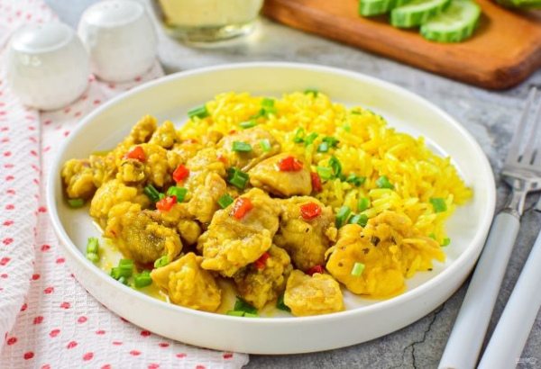 Оранжевый цыпленок Оранжевый цыпленок