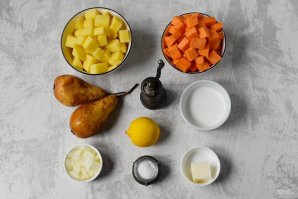 Суп-пюре с грушей